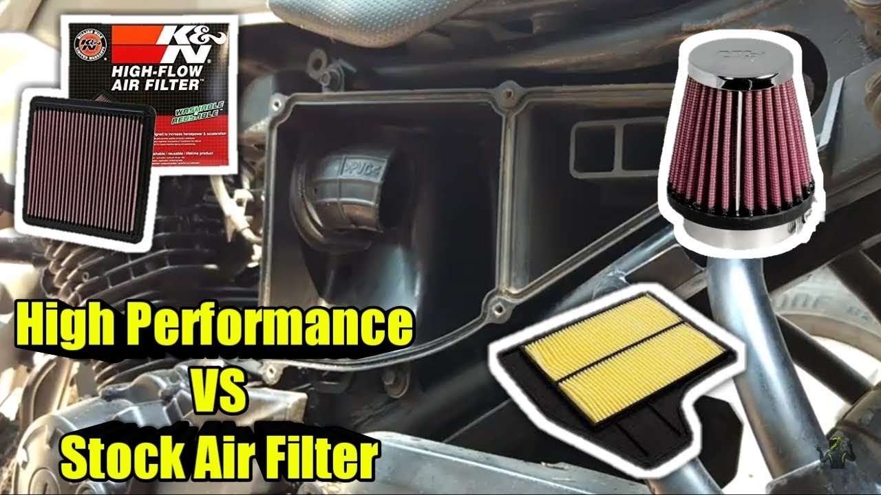 How to get K&N Air Filter like sound without reducing mileage Bike