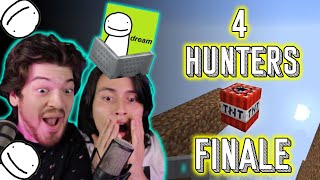 Reacting to Dreams Minecraft Speedrunner VS 4 Hunters FINALE...