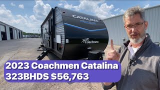 The Ultimate Family Travel Trailer 2023 Coachmen Catalina 323BHDS: by The RV Guy 136 views 11 months ago 8 minutes, 48 seconds