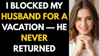 I Blocked My Husband for a Vacation — He Never Returned