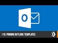 Creating and Pinning Template Emails in Outlook | Everyday Office 006