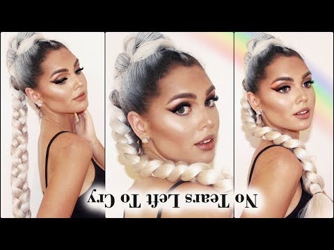 Ariana Grande Makeup Hair Tutorial 2018 No Tears Left To