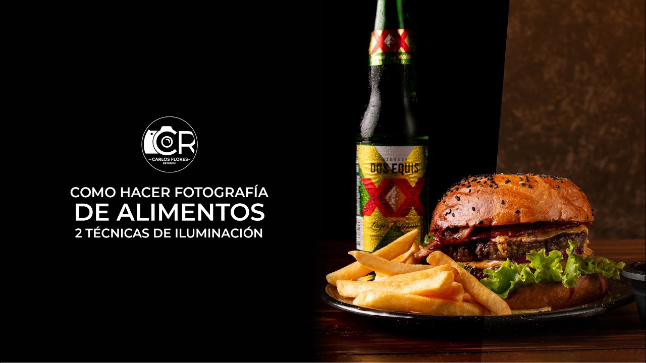 Como hacer fotografía de alimentos en restaurante 📸🍔