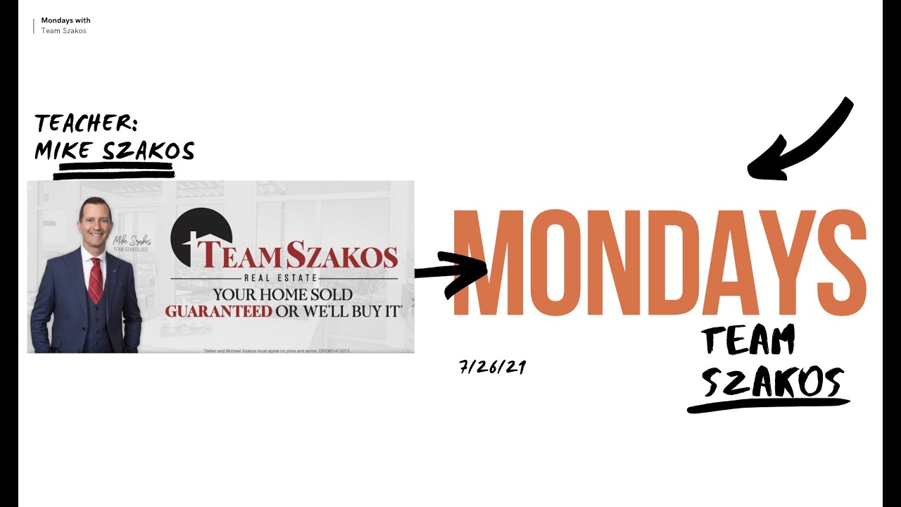 Mondays With Team Szakos- Changing Lives Of Team Members