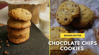 chocolate chips cookies/ with jaggery /no brown sugar/melted butter