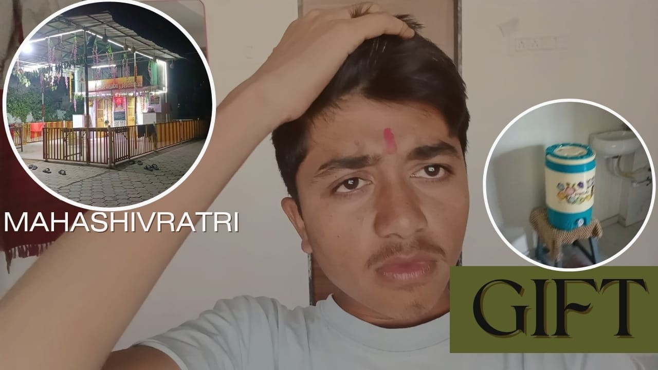 #mahashivratri #vivekchauhan #vivekbhai #vlog pani piva navu mineral water muku