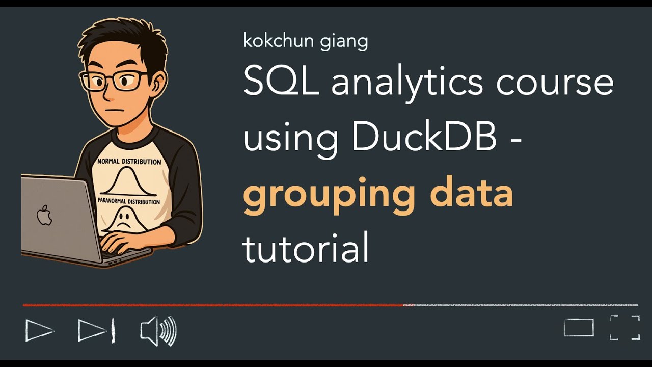SQL analytics course with DuckDB - GROUP BY tutorial - YouTube