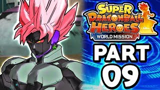New Goku Black & Hit Fusion? Dragon Ball Heroes World Mission English - Part 9 Story Mode Gameplay