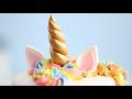 Unicorn CAKE with a MAGICAL surprise INSIDE!