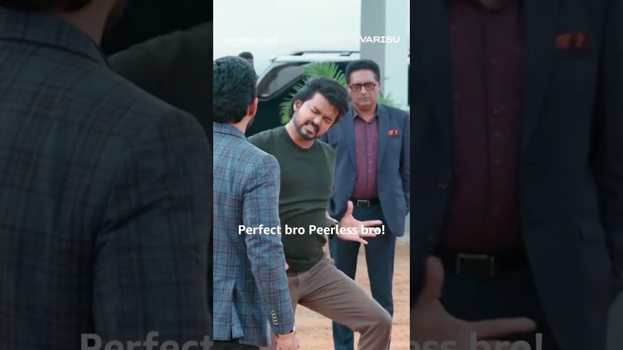 Thalapathy Vijays Hilarious Dance Moves   Varisu   primevideoindia