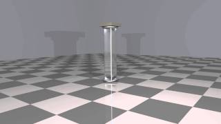 Dynamic axial folding of aluminium hollow sections - ray traced