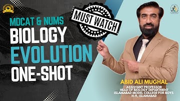 Watch This EVOLUTION Lecture & You’ll Feel 100% Prepared for MDCAT & NUMS | Biology Guardian