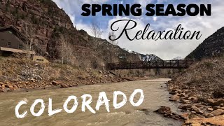 4K Relaxation in the Beautiful Colorado Mountains | River Sounds