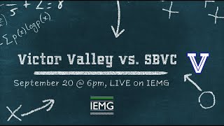LIVE! Victor Valley vs. San Bernardino Valley Football (9-20-25)