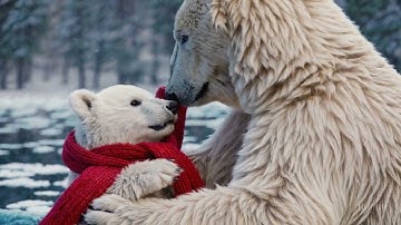 OpenAI Sora - Polar Bears