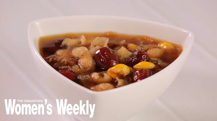 White Fungus, Ginkgo Nuts With Dried Longan And Red Dates Dessert - DayDayNews