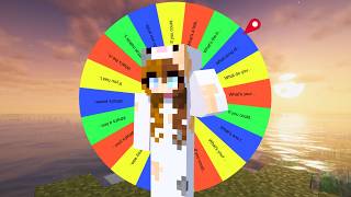 I Let a Wheel Decide What I Talk About (Introvert's Nightmare)