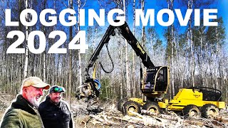 LOGGING MOVIE 2024 - TIGERCAT 1165 HARVESTER!