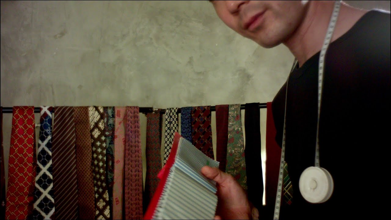 ASMR   Arrange hair, Pick a tie  Roleplay