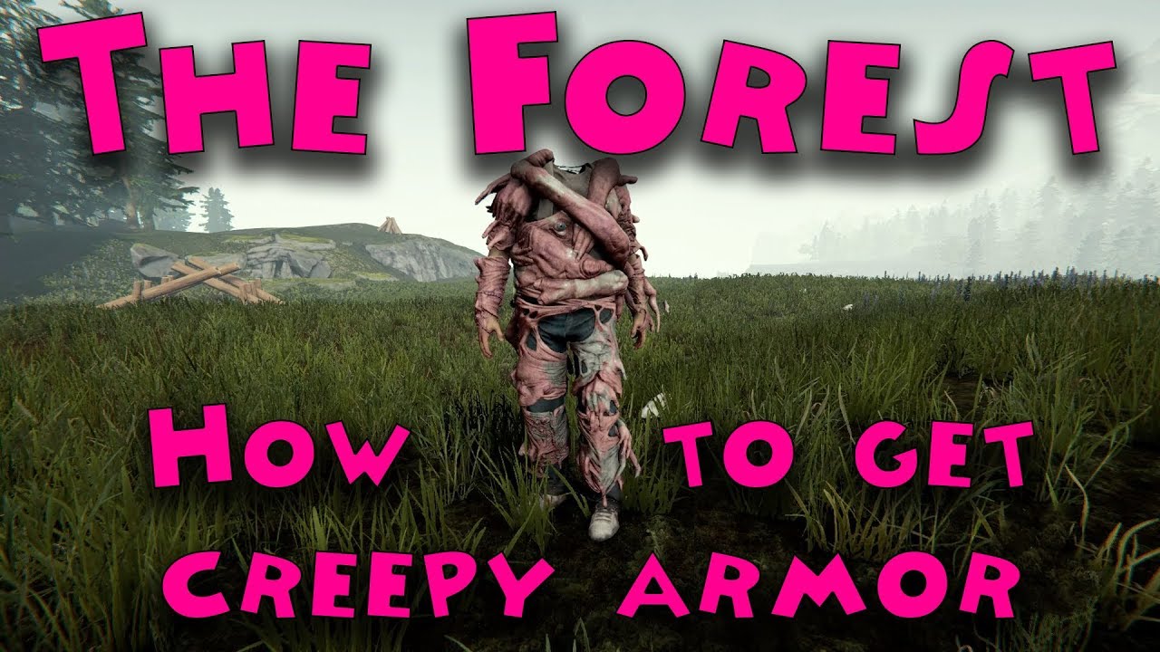 The Forest How To Get Creepy Armor Youtube