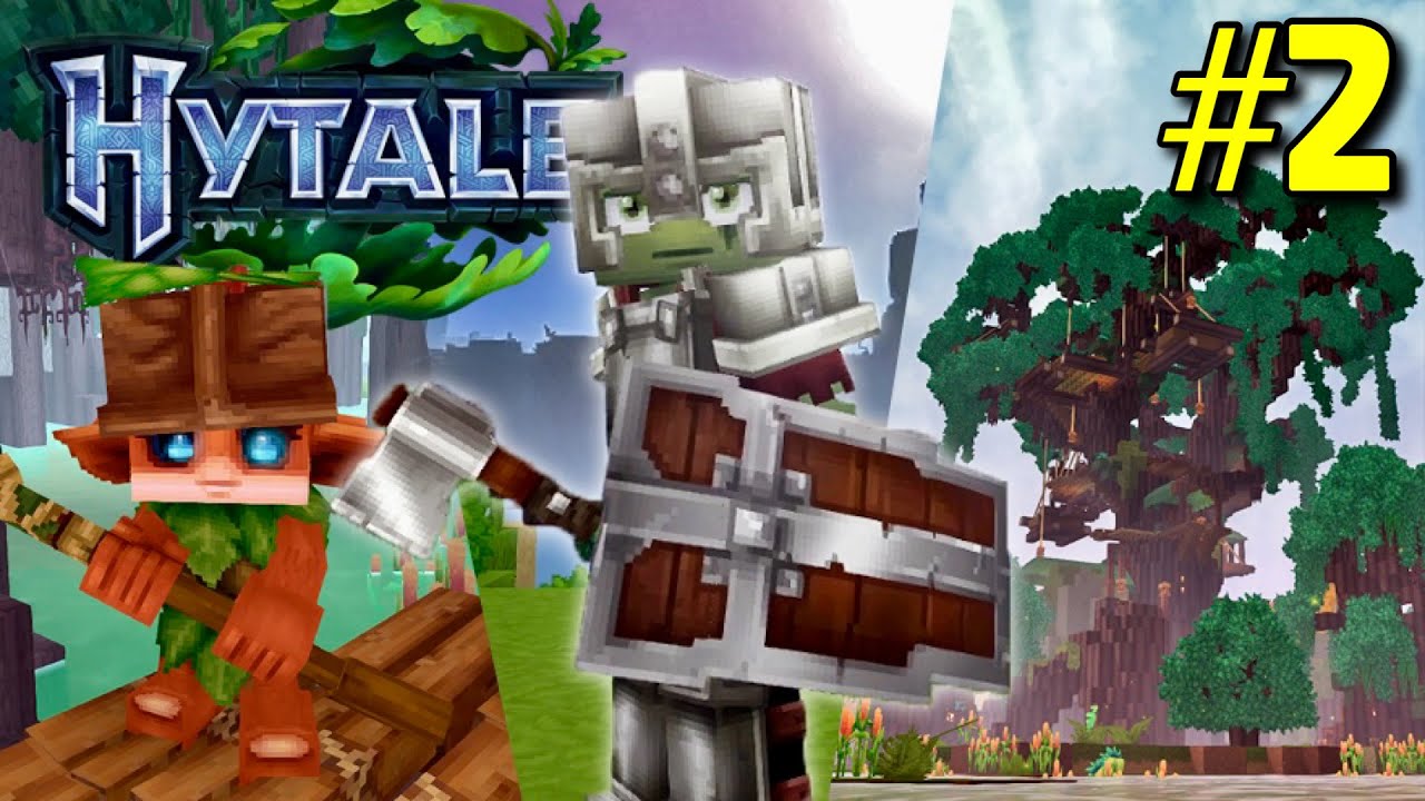 Exploring Hostile Lands in HYTALE! - Hytale Ep.2