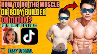 Tutorial for Muscle Filter on Tiktok || Bodybuilder Filter on Tiktok ? || Muscle Trend on Tiktok screenshot 2