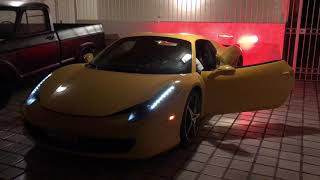 Baixando Teto Ferrari 458 Spider