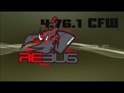 PS3 CFW Rebug 4.76.1 D-REX Full Installation Tutorial