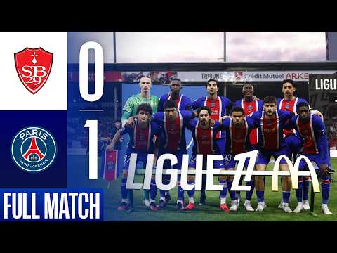 Brest vs. PSG: The Full Match 📺