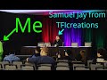 Me asking a question to Samuel Jay (TFI creations) at TFcon Toronto |july 10th