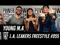 Young ma freestyle w the la leakers  freestyle 055