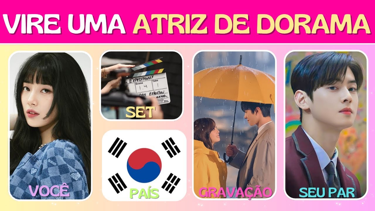 VIRE UMA ATRIZ DE DORAMA! 🎬💖 Escolha Sua Vida de Estrela ✨👑  | Jogo das escolhas | Marte Quiz