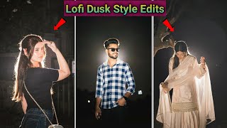 Lofi dusk viral photo editing || trending ai photo editing prompt || viral lofi dusk filter editing 
