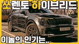 우리나라에서 가장 인기많은 차는 이겁니다! #쏘렌토하이브리드