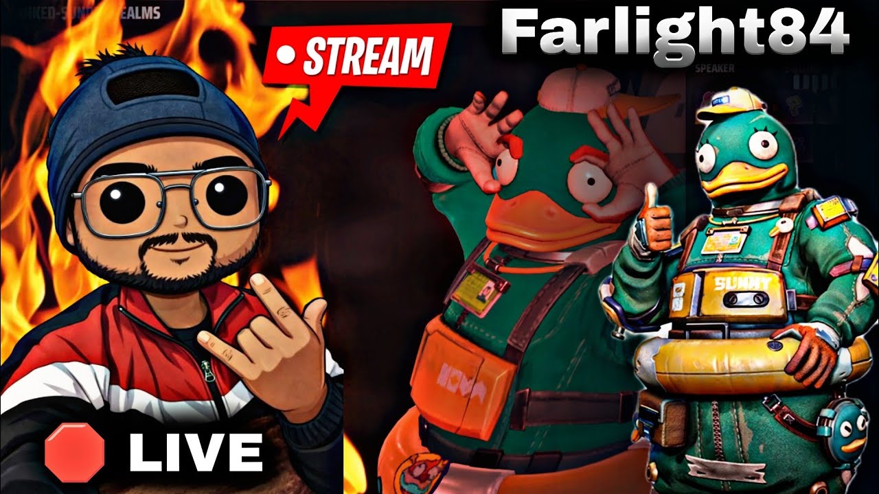 💥 FARLIGHT 84 ⚡ Live Streaming ll  , free fire gameplay , edit gaming videos , game lover