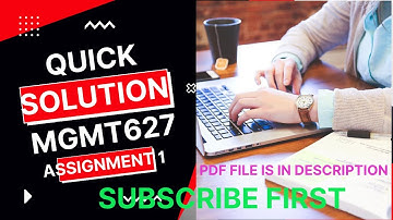 MGMT 627 assignment 1 solution. mgmt 627 assignment 1 2022 | Best solution Ever
