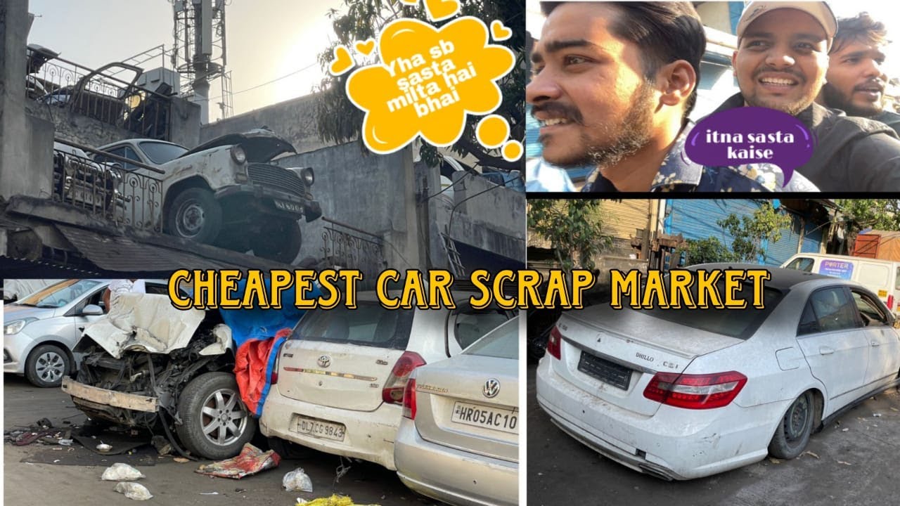 Cheapest car spare market !! mayapuri Delhi !!Bany YouTube