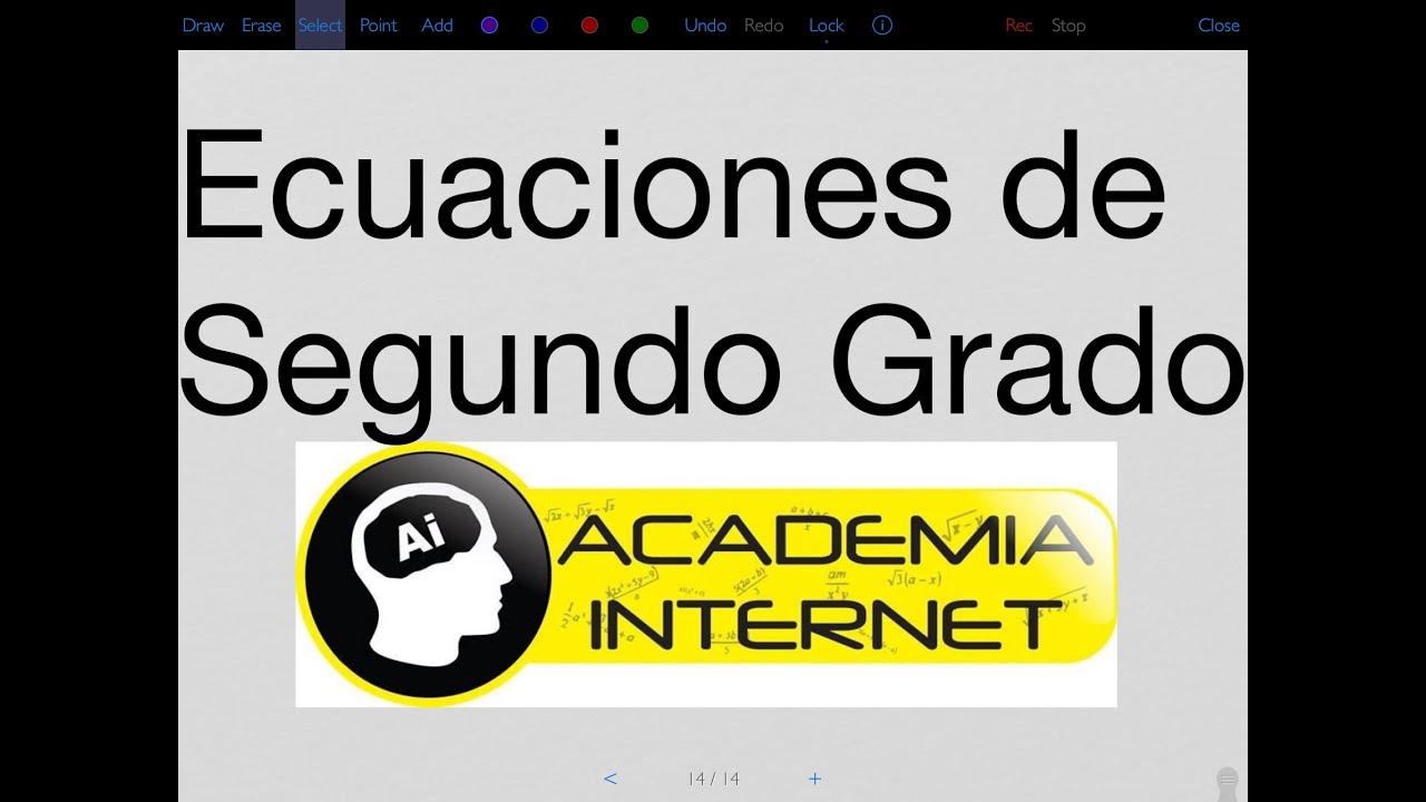 Ecuaciones de Segundo Grado