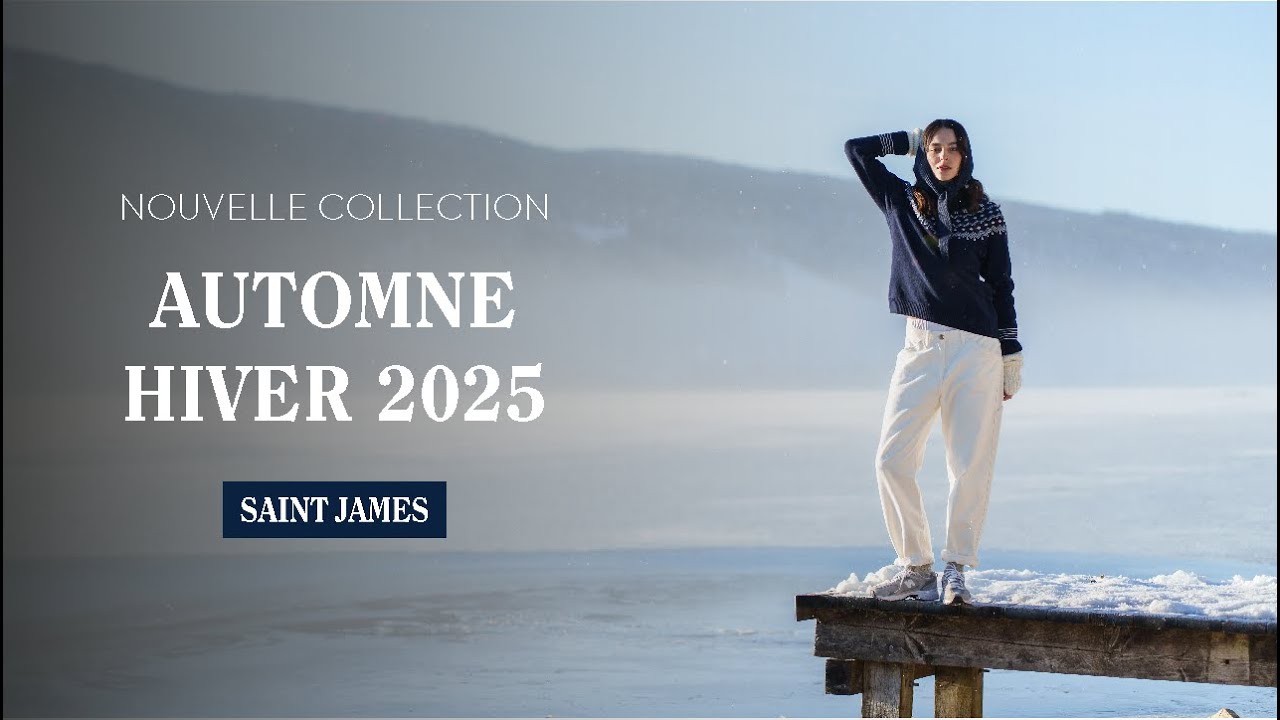 SAINT JAMES - NOUVELLE COLLECTION - MER DE GLACE