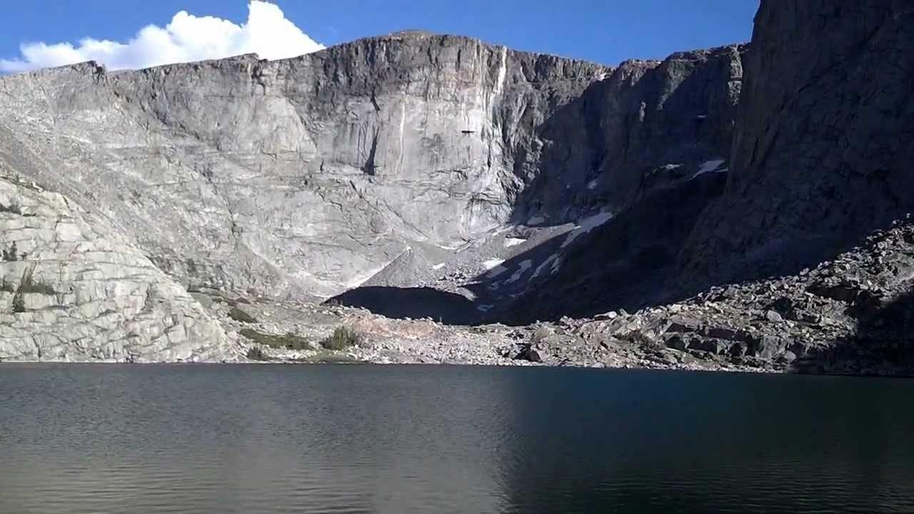 Lower Lost Twin Lake in Bighorn Mountains