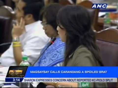 Cong Mitos Magsaysay tells Sec Carandang to stop being arrogant