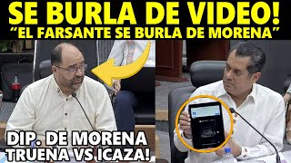 ¡VEAN! ¡BRUTAL! ¡RECLAMACIÓN de MORENA&quot; por REIRSE de un VIDEO el FARSANTE de DERECHOS HUMANOS!