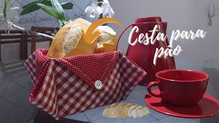 Como fazer cesta para pão | Andréa Torezani