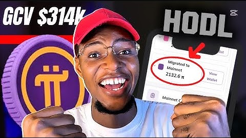 WHY YOU MUST NOT SELL YOUR PI COINS, INSTEAD BUY MORE AND HODL / 314,159 GCV REAL? 🔥🤑