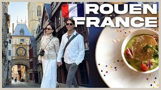 🇫🇷Parisから電車で1時間半🚃木組の街並みが美しい美食の街ルーアンのミシュラン常連の老舗オーベルジュでグルメを堪能🍷🍽️ パリから少し休憩🥐