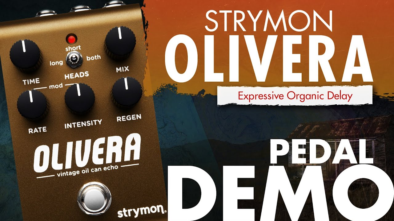 Strymon Olivera: Vintage Oil Can Echo Magic – Full Demo - YouTube