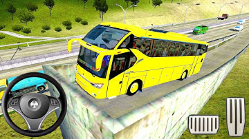 Scania Double Decker Coach Bus Mod Driving Bussid - Bus Simulator Indonesia Android Video Games