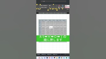 【Excel】驚愕！仕事爆速術#エクセル#作業効率化#Shorts