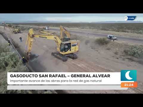 Avazan la obra para la red de Gas Natural San Rafael - General Alvear