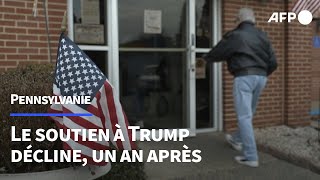 Un an de Trump: les électeurs de Pennsylvanie font le bilan | AFP